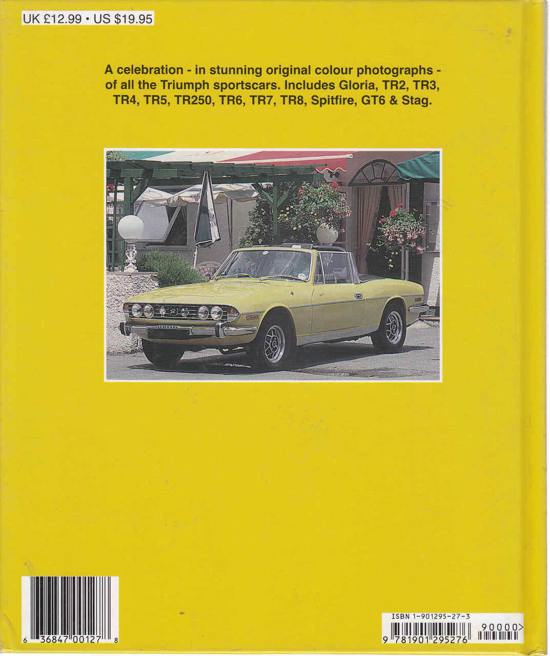 Triumph Sportscars: Colour Family Album (9781901295276) - back