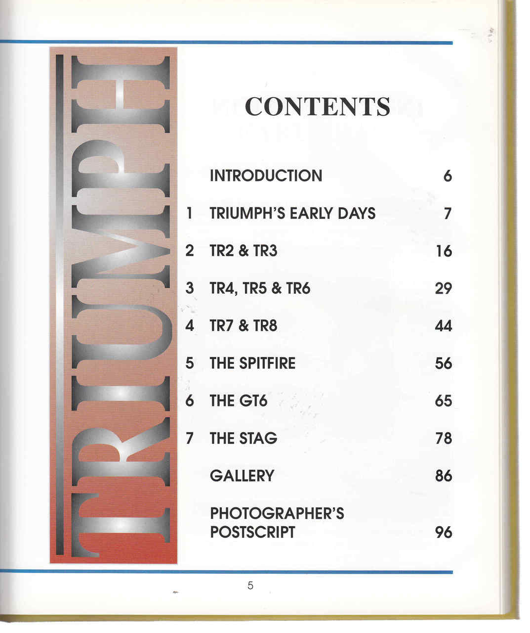 Triumph Sportscars: Colour Family Album (9781901295276) - cont