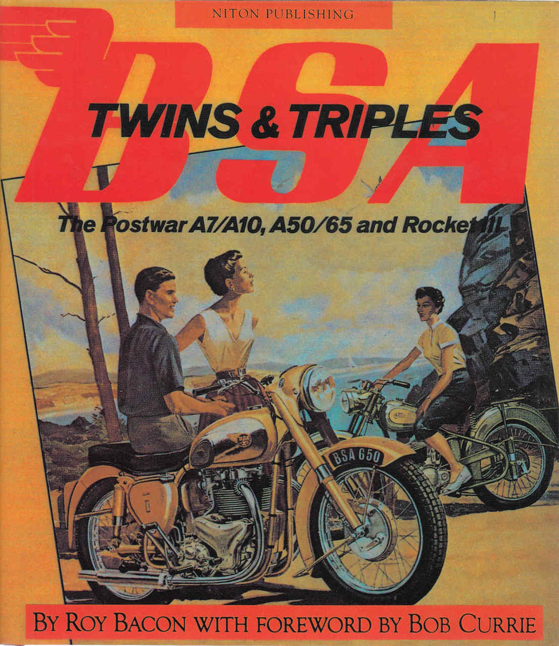 BSA Twins & Triples : The Postwar A7/A10, A50/65 and Rocket III (Mercian Reprint) (9781903088364) - front