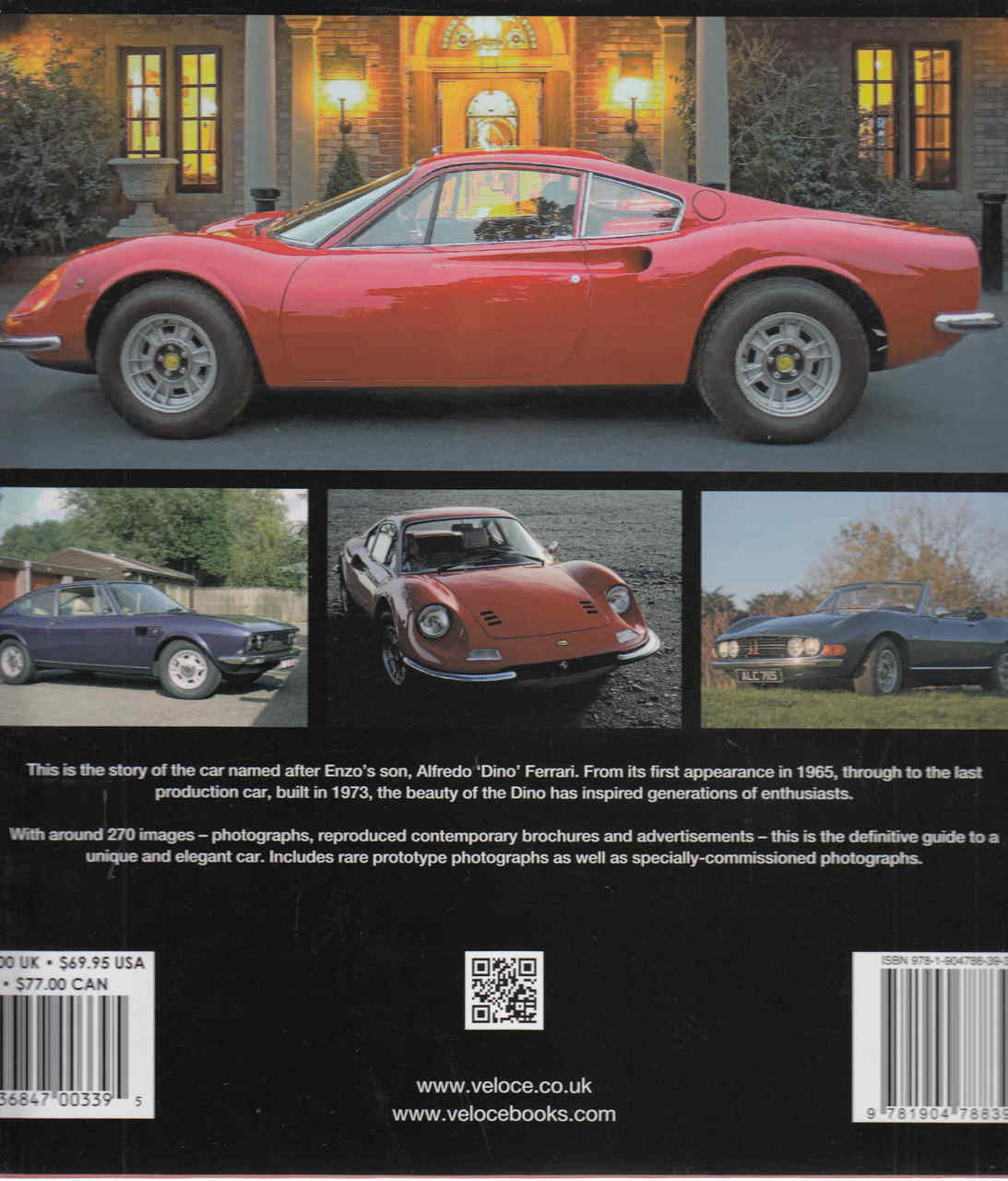 Ferrari Dino - The V6 Ferrari Back Cover