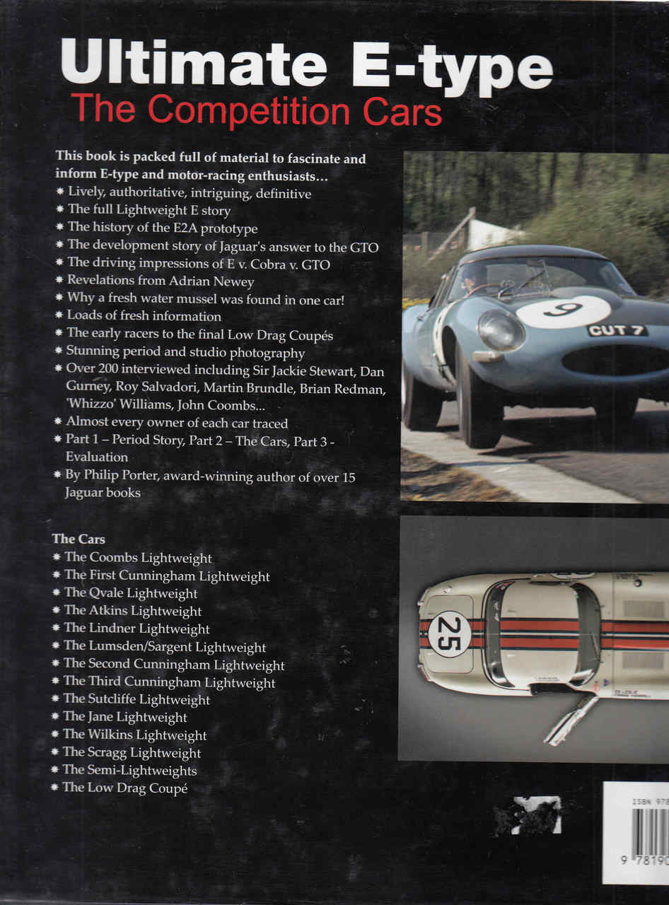 Ultimate E-type: The Competition Cars - back