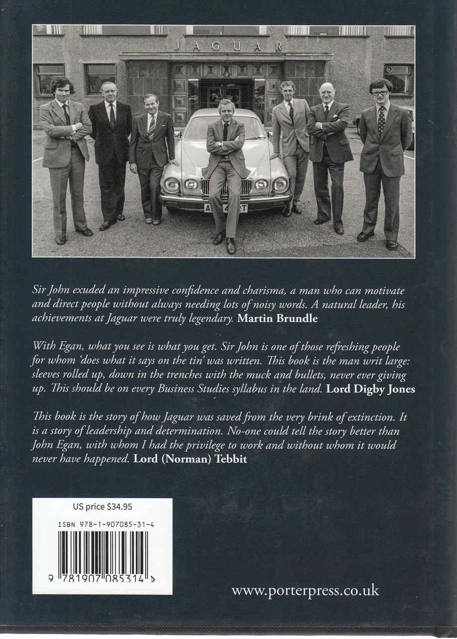 Saving Jaguar - John Egan Back