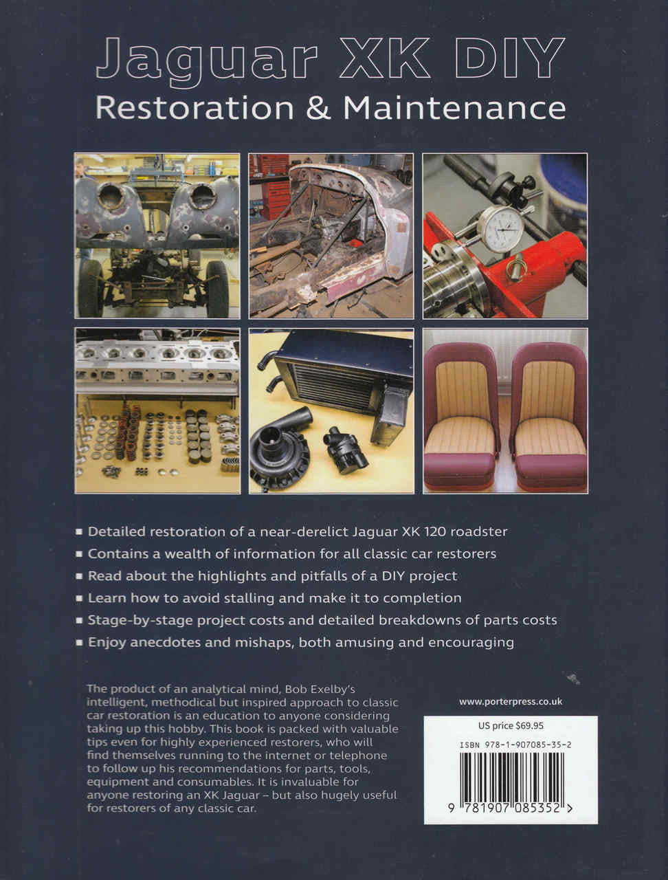 Jaguar XK DIY Restoration & Maintenance (9781907085352) - back