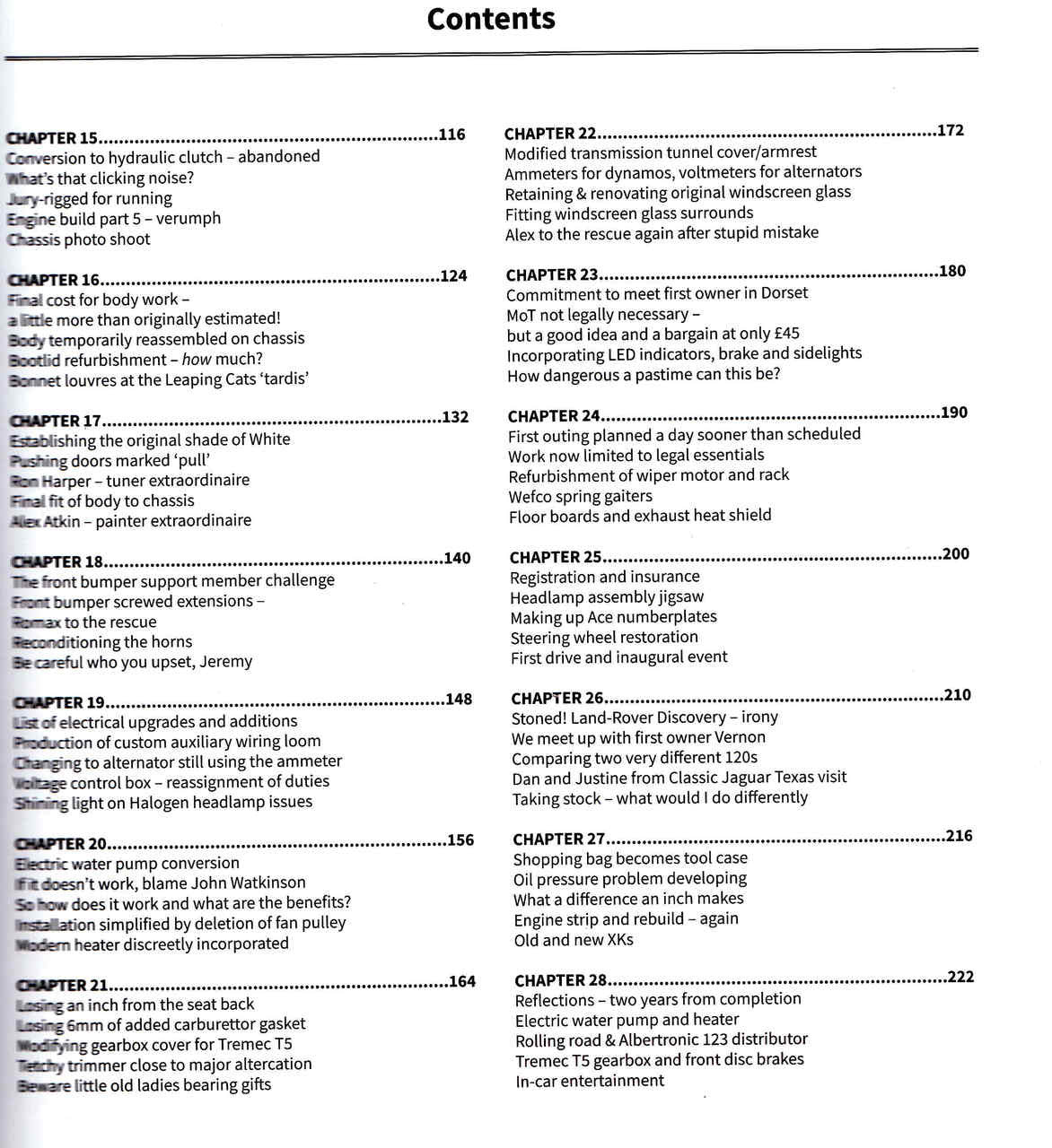 Jaguar XK DIY Restoration & Maintenance (9781907085352) - cont2