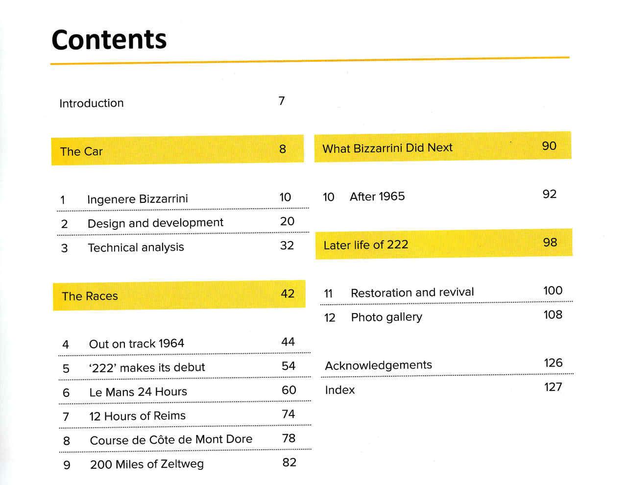 Iso Bizzarini: The Remarkable History Of A3/c 0222 , Exceptional Car Series 1 (9781907085543 - cont