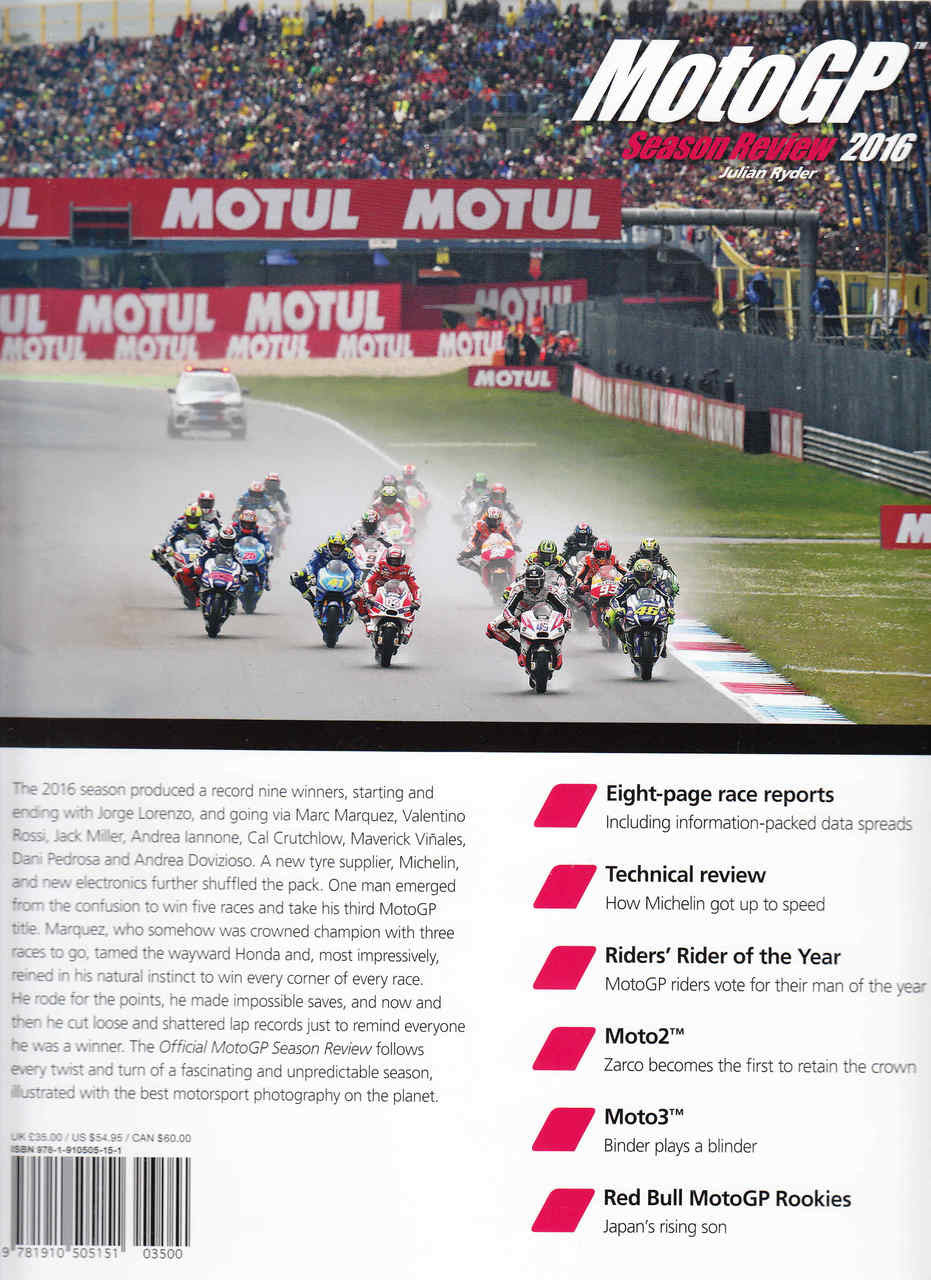 MotoGP Season Review 2016 NUMBER 13 (9781910505151)