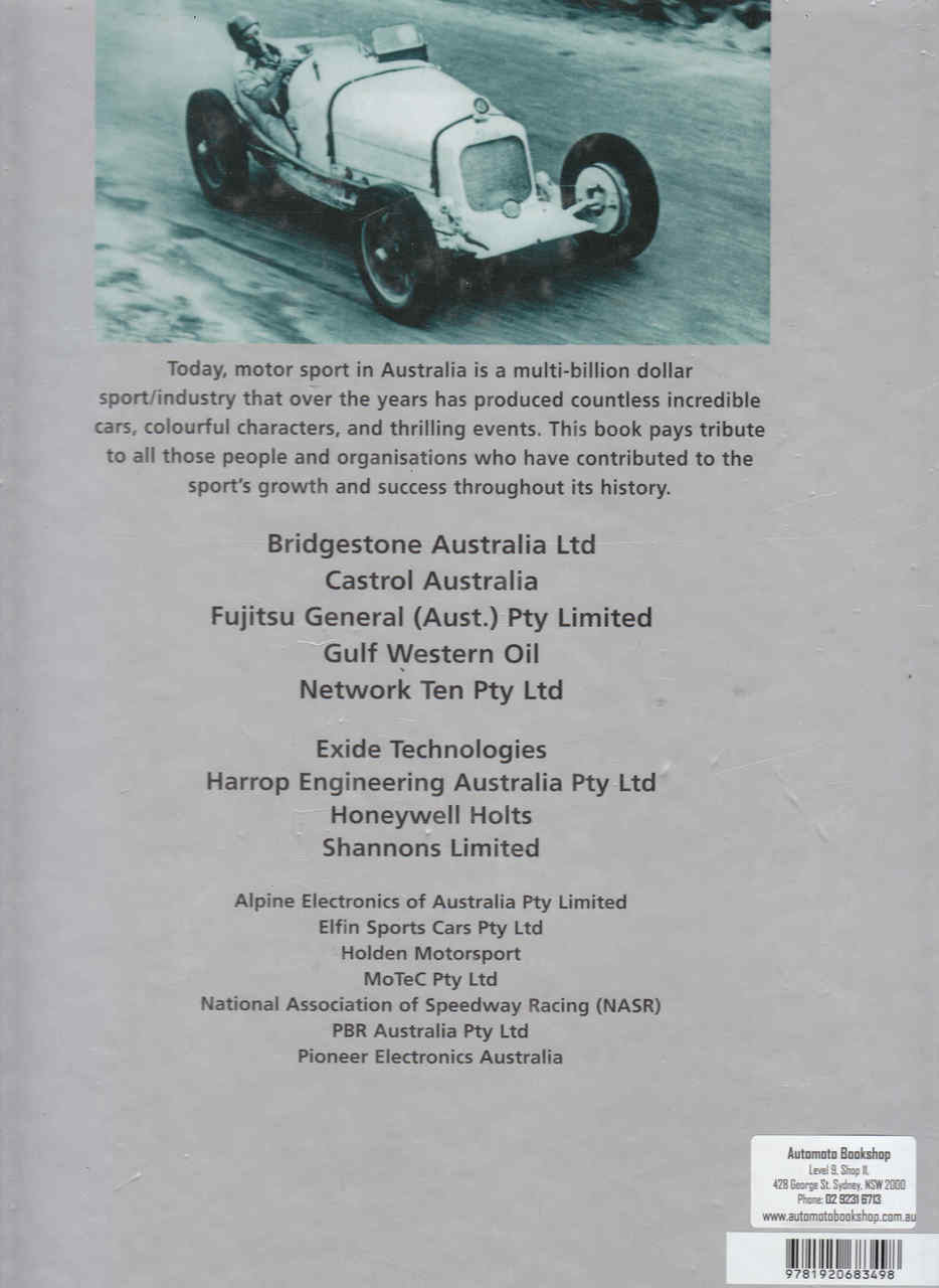 The Sound And The Fury: 100 Years Of Motor Sport Fury (9781920683498)