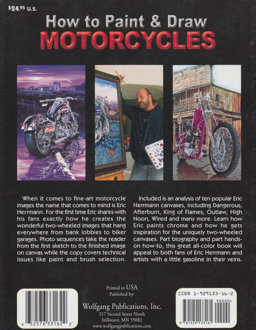 How to Paint & Draw Motorcycles (9781929133161)
