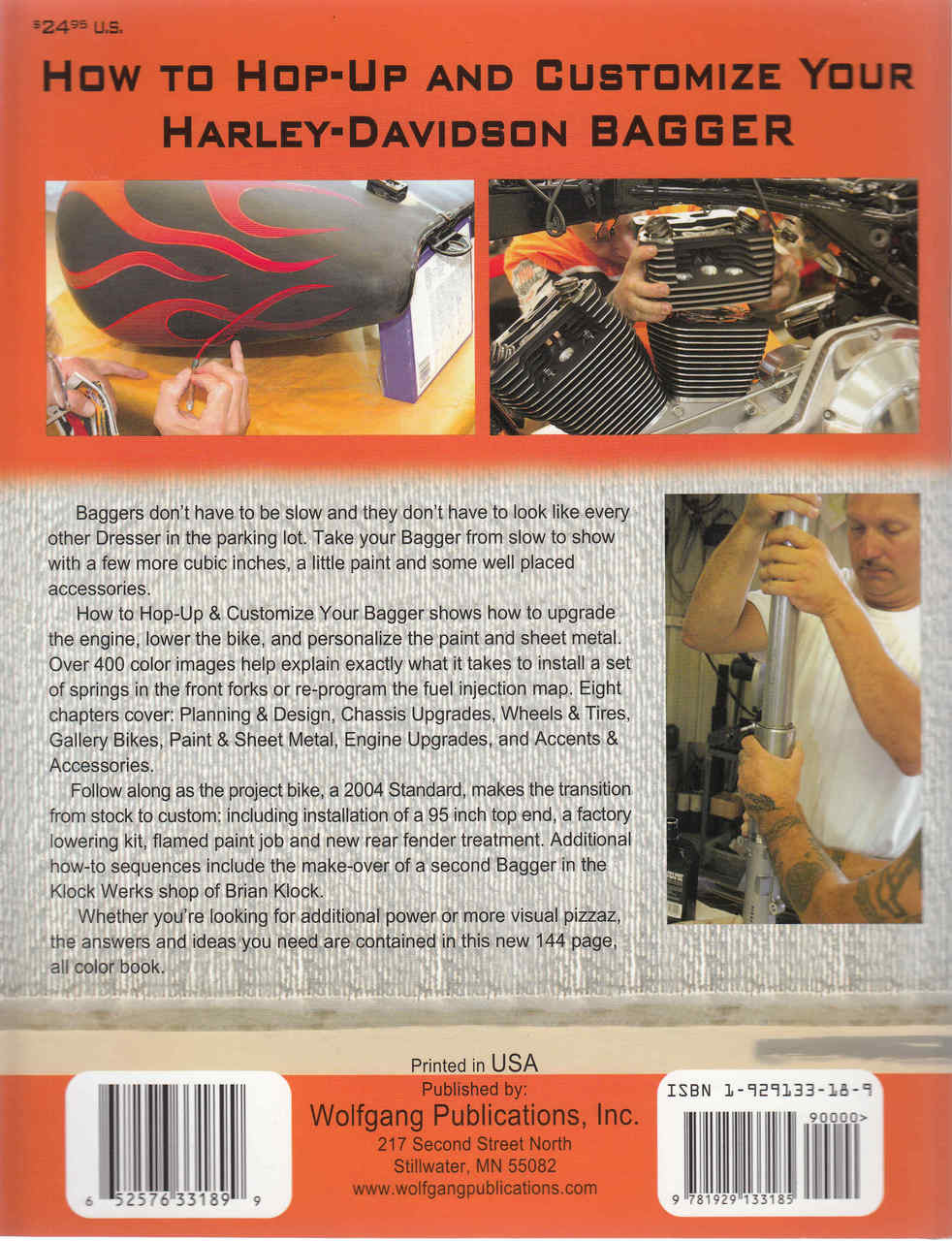 How To Hop-Up And Customize Your Harley-Davidson Bagger (9781929133185)