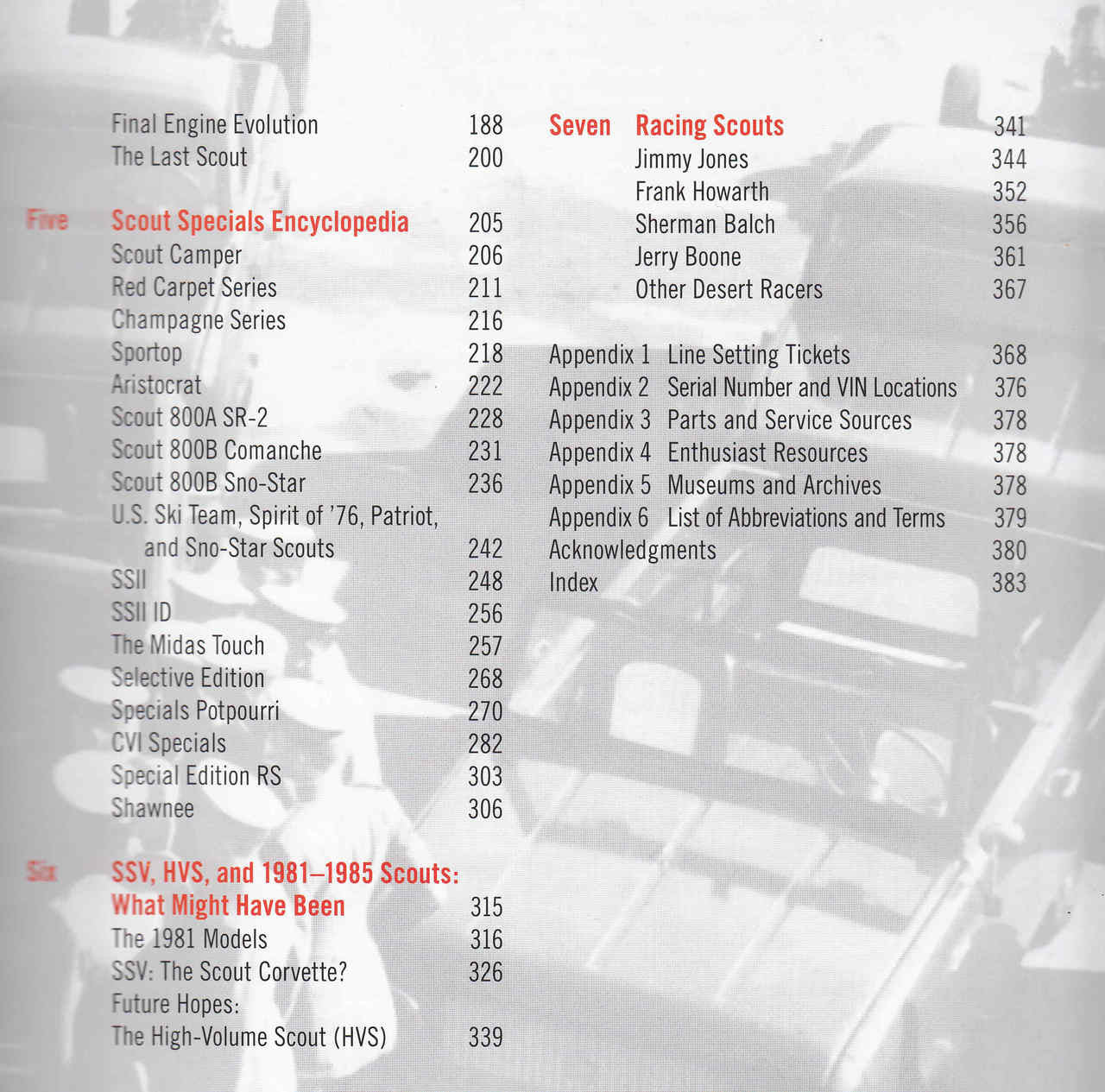 International Scout Encyclopedia:The Complete Guide To The Legendary 4 X 4 (9781937747510 - cont1