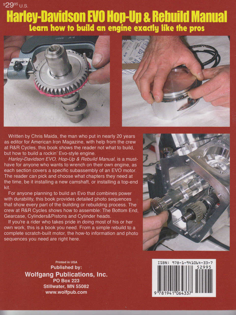 Harley-Davidson EVO - Hop-Up & Rebuild Manual