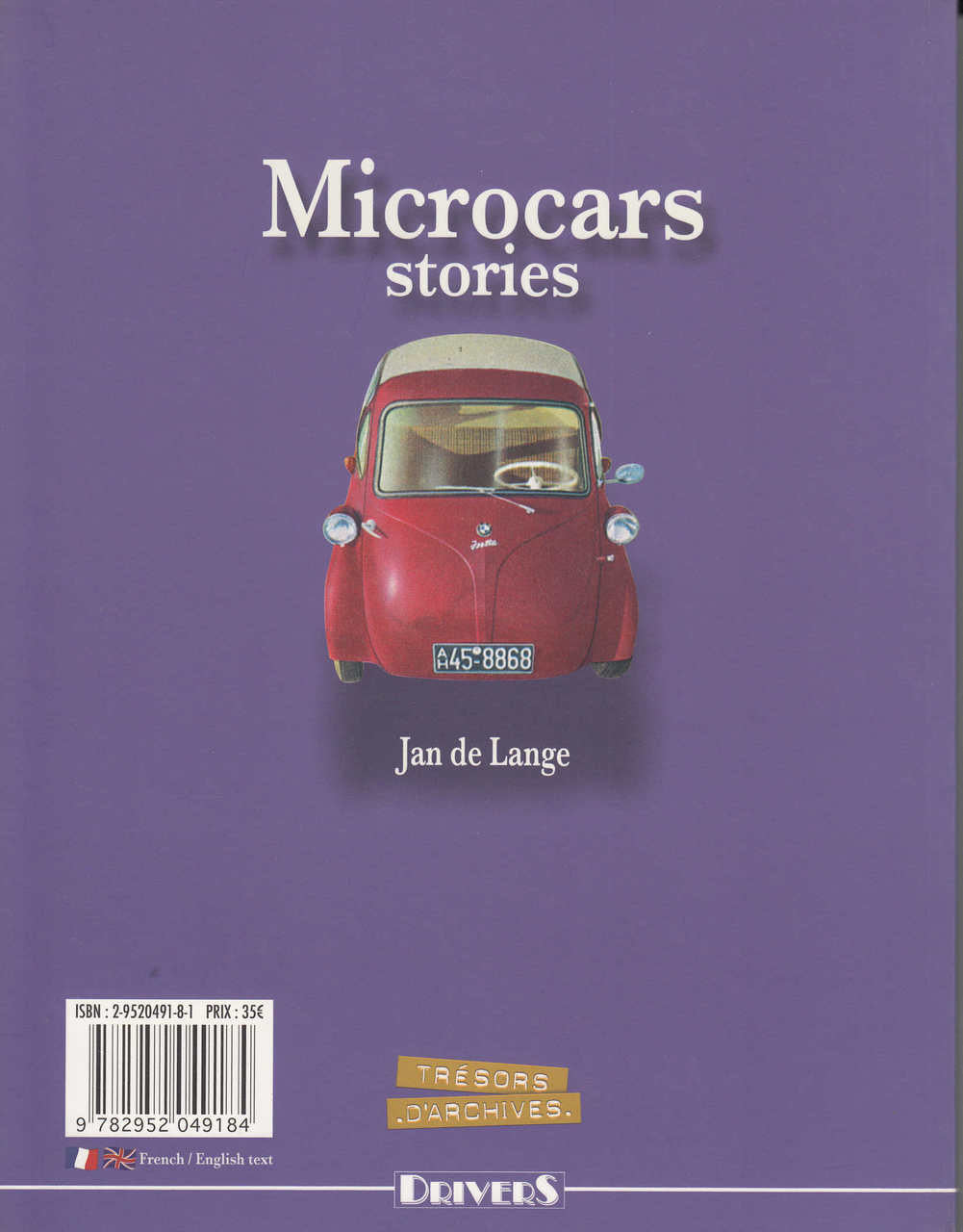Microcars Stories (Jan de Lange) (9782952049184)