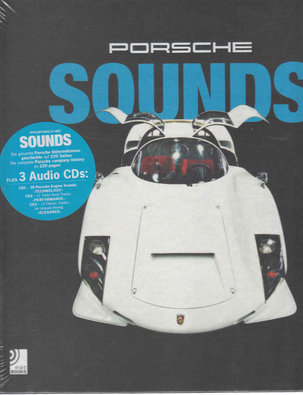Porsche Sounds -Book + 3 CDs (Ear Books) (9783940004833)  -front