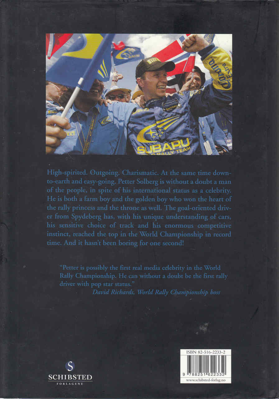 Petter Solberg: 110 Per Cent (9788251622332) - back