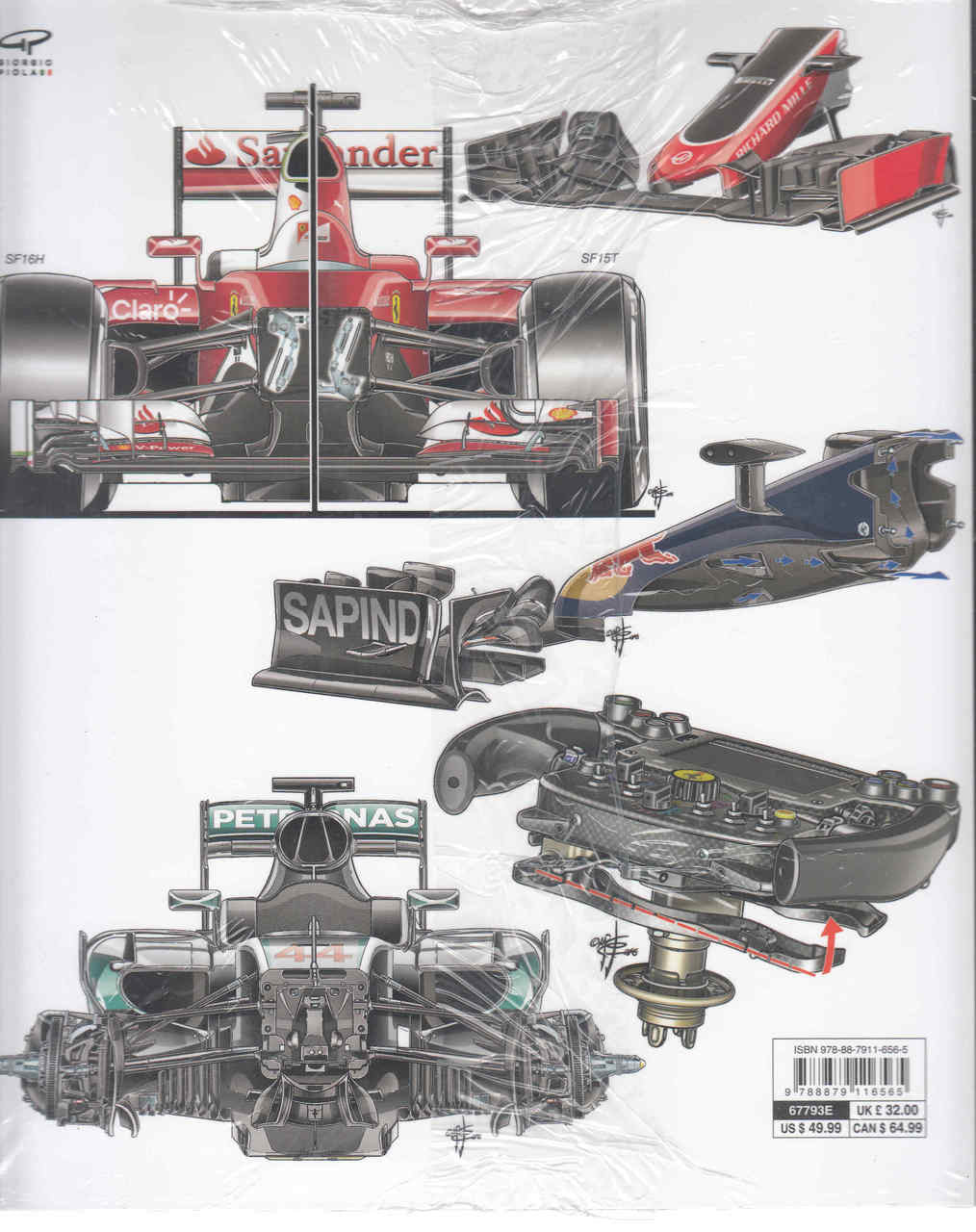 Formula 1 Technical Analysis 2015/2016 (Giorgio Piola) (9788879116565) - back