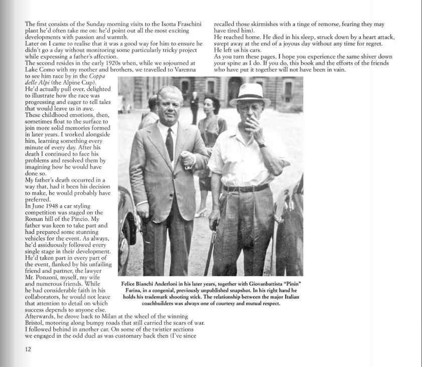 Carrozzeria Touring Superleggera By Giovanni Bianchi Anderloni (9788888269498)