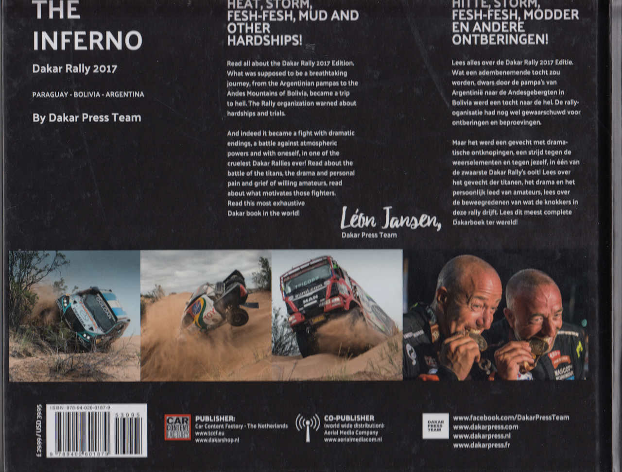 Dakar Rally 2017 (9789402601879)