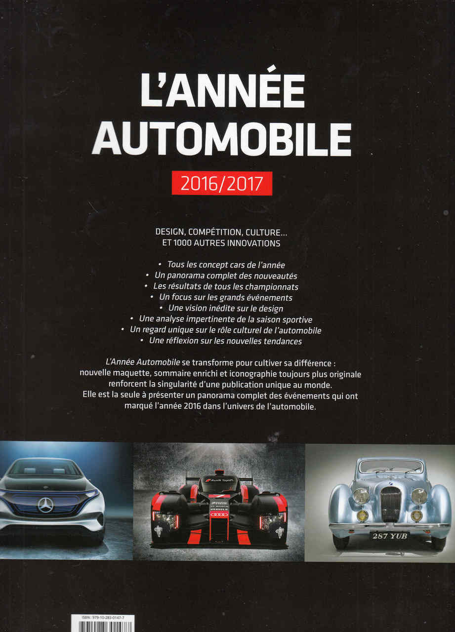 Automobile Year 2016 - 2017 (No. 64) French Edition