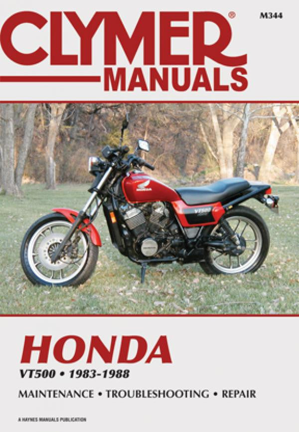 Honda VT500FT Ascot, VT500C Shadow, VT500E Euro Sport 1983 - 1988 Workshop Manual