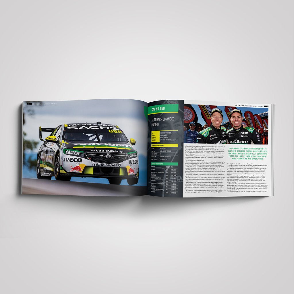 2018 Supercheap Auto Bathurst 1000 Annual Collectors Book (9781922269003)