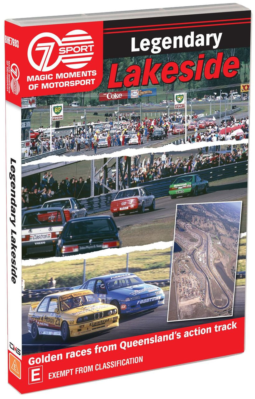Legendary Lakeside DVD - Magic Moments of Motorsport (9340601001923)