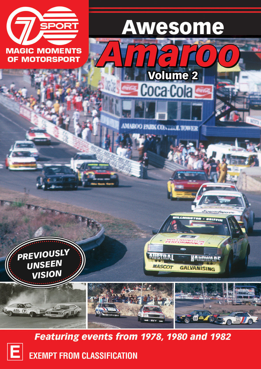 Magic Moments Of Motorsport - Awesome Amaroo Vol 2 DVD