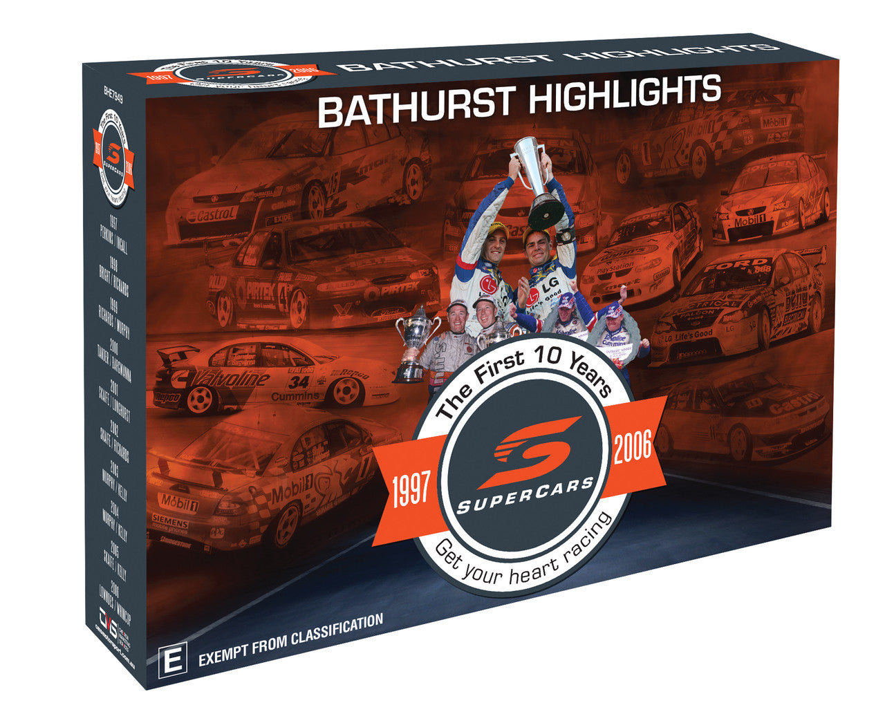 Bathurst Highlights The First Ten Years 1997 to 2006 DVD Set