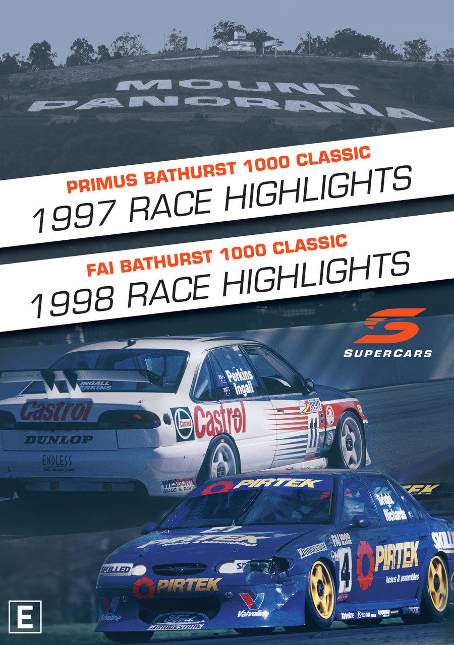 Primus 1000 Classic 1997 Race Highlights 1997 , FAI Bathurst 1000 Classic Race Highlights 1998 DVD