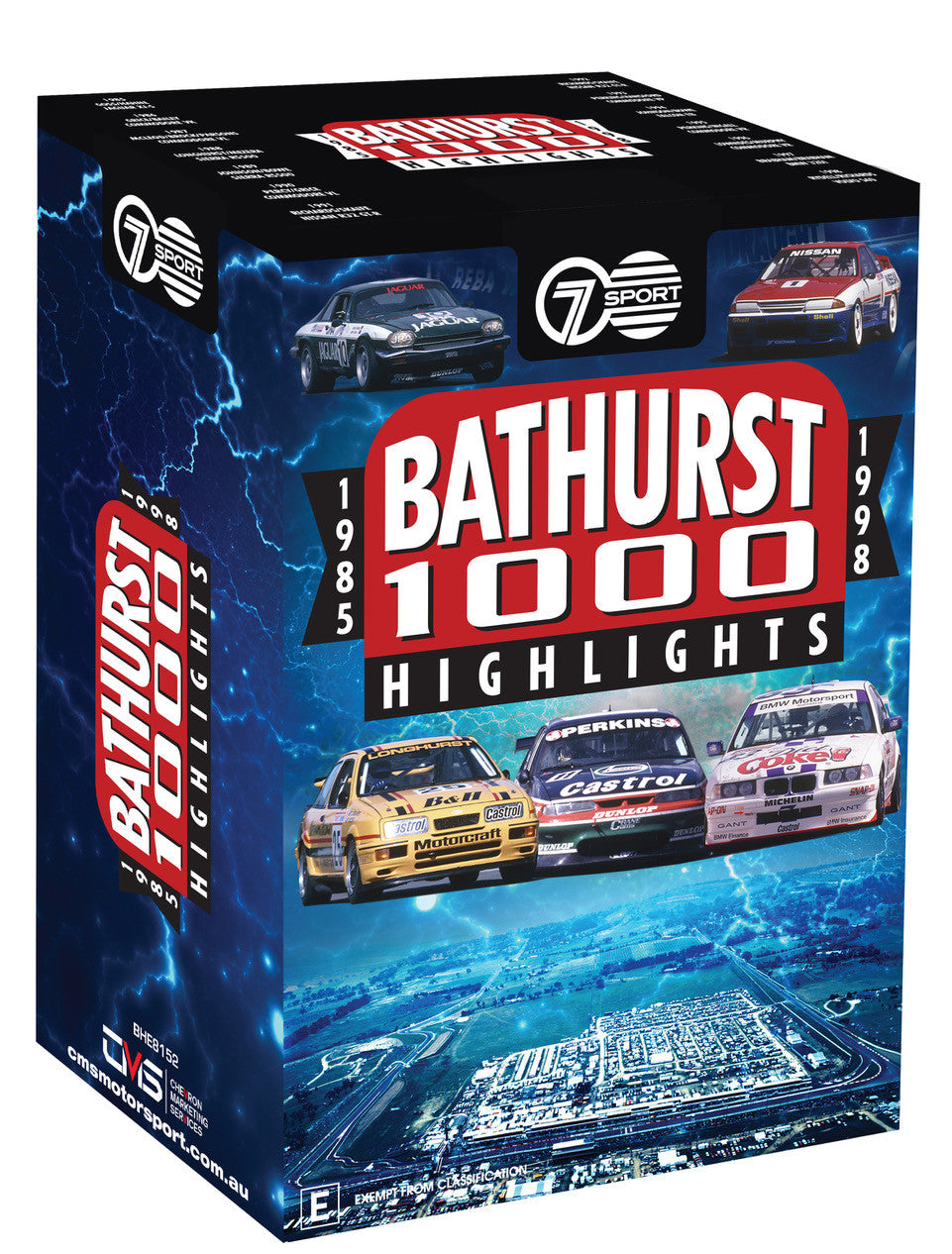 Seven Sports Bathurst Highlights 1985 to 1998 DVD Box Set (9340601002395)