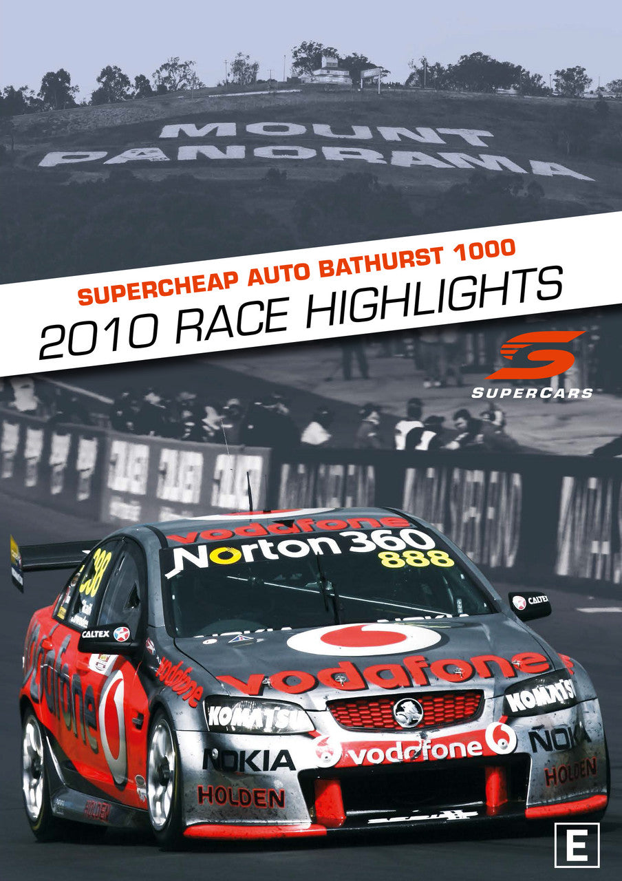 Supercheap Auto Bathurst 1000 2010 Race Highlights DVD (9340601002517)