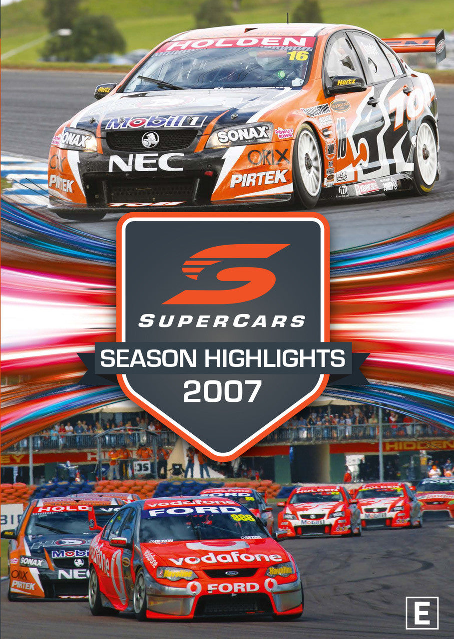 2007 Supercars Season Highlights DVD (9340601002579)