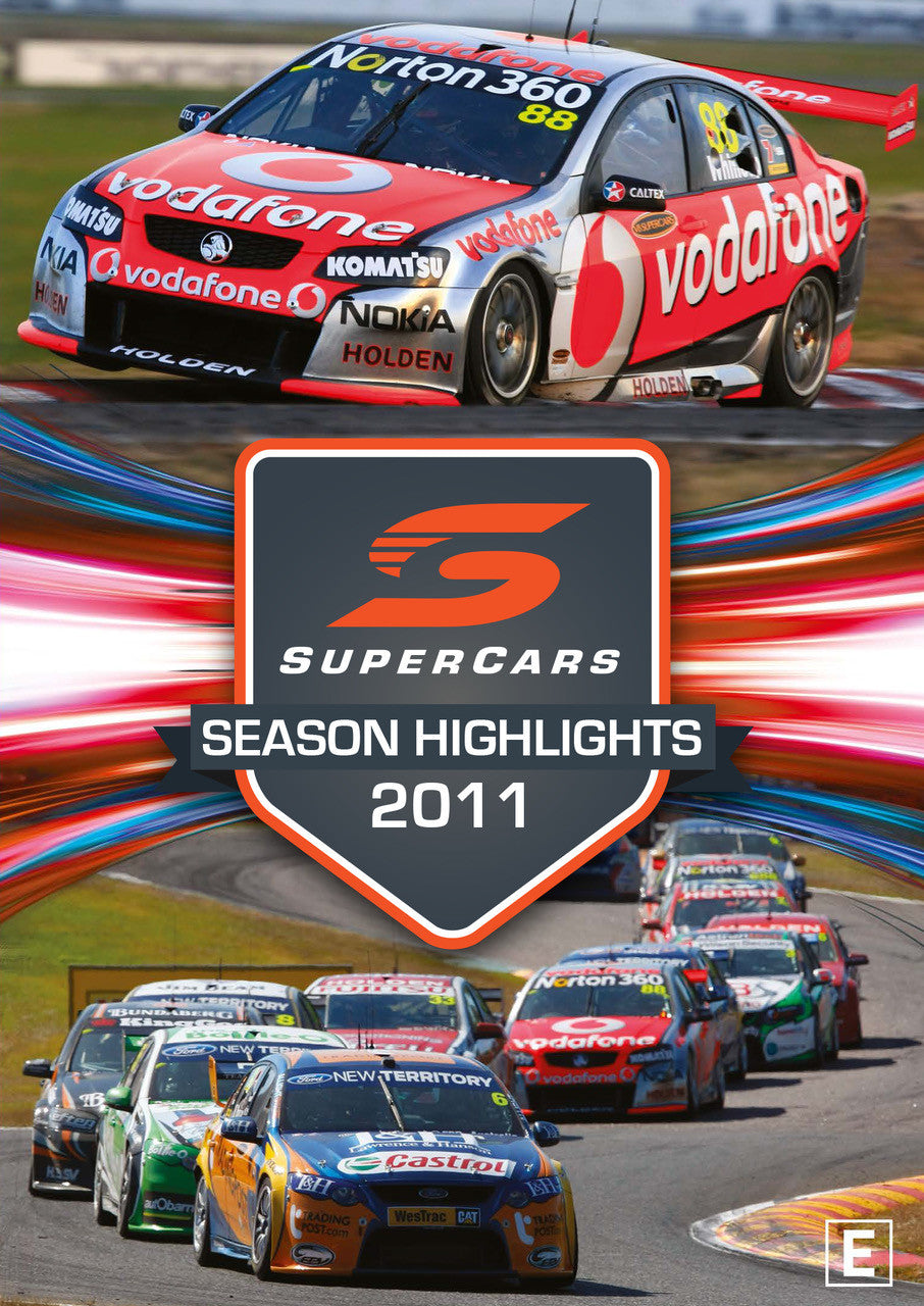 2011 Supercars Season Highlights DVD (9340601002616)