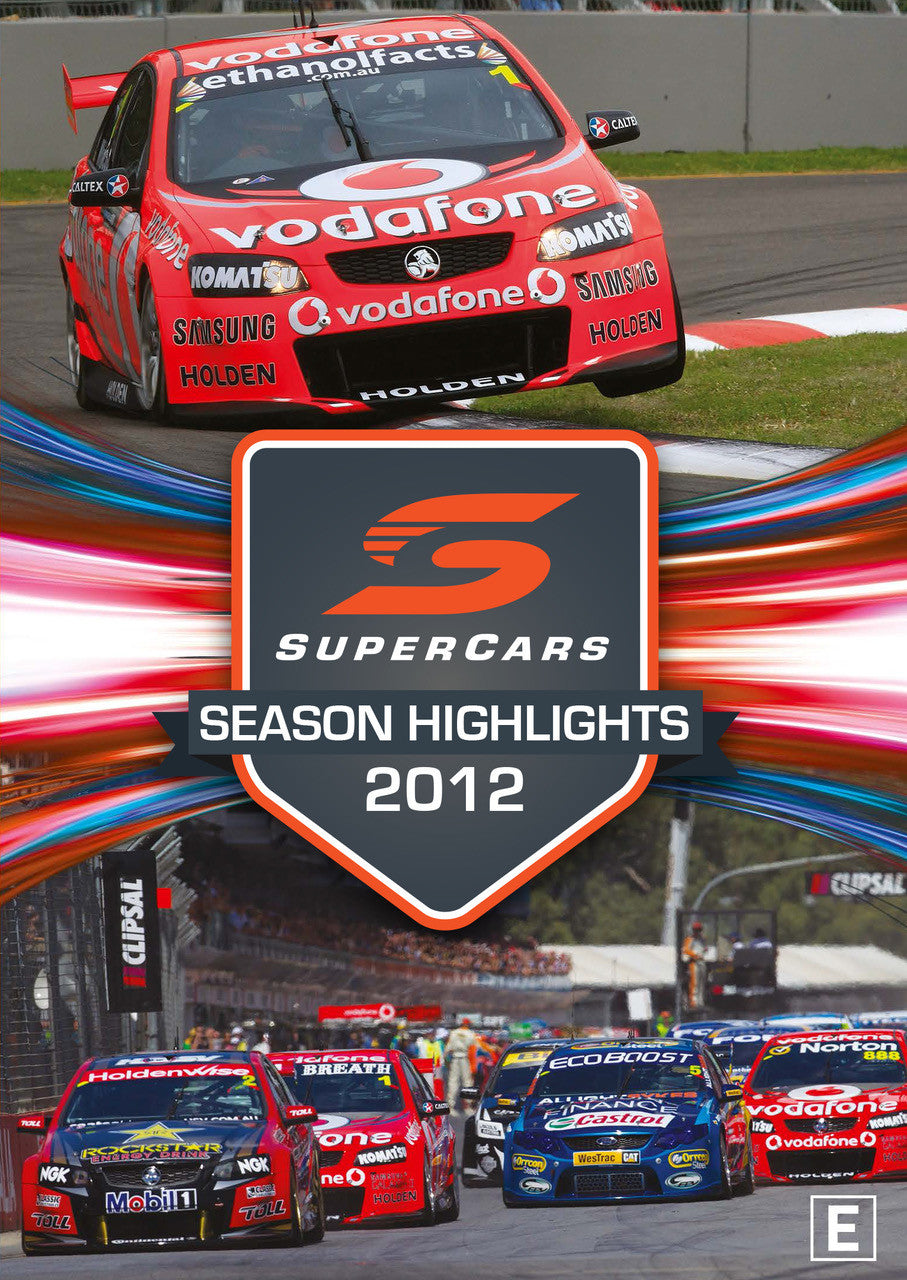 2012 Supercars Season Highlights DVD (9340601002623)