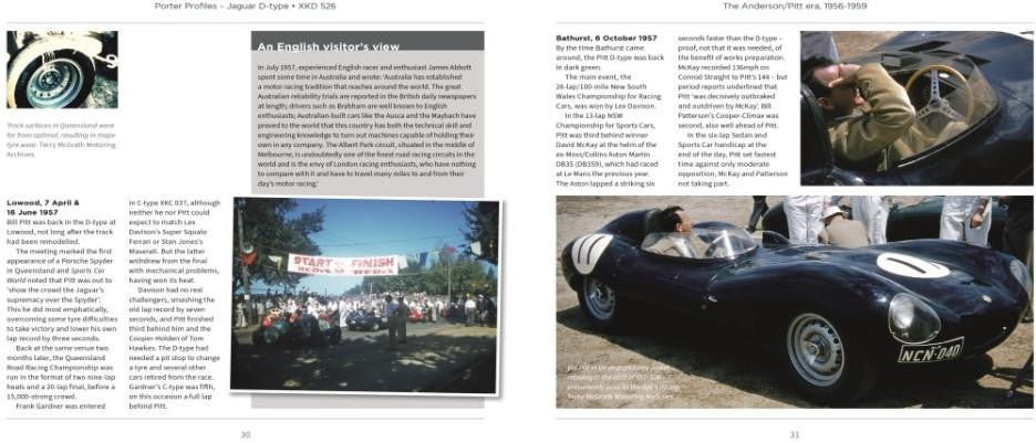 Jaguar D-type - The story of XKD 526 (John Elmgreen, Porter Profiles)