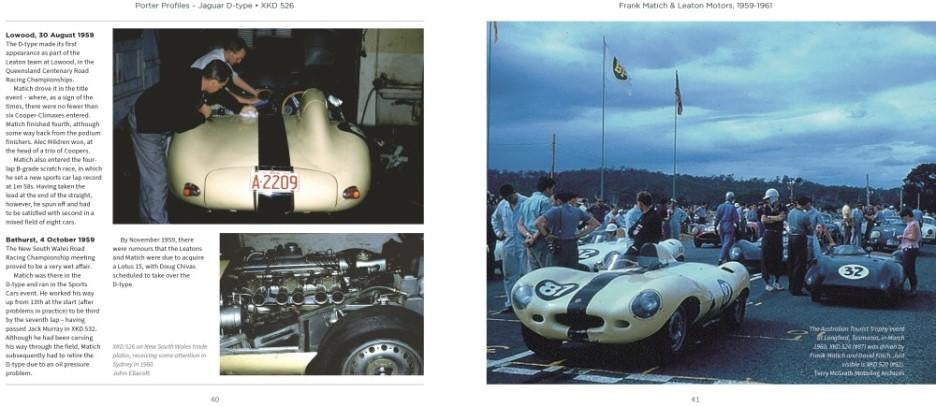 Jaguar D-type - The story of XKD 526 (John Elmgreen, Porter Profiles)
