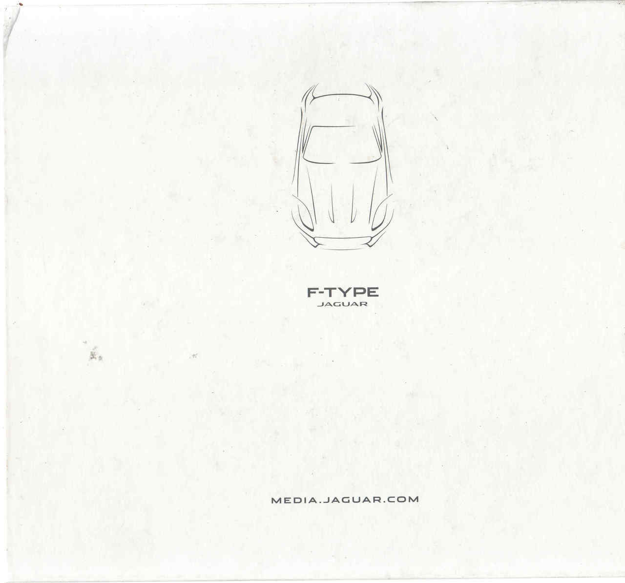 Jaguar F-Type (Official Brochure) (FTYPE) - back