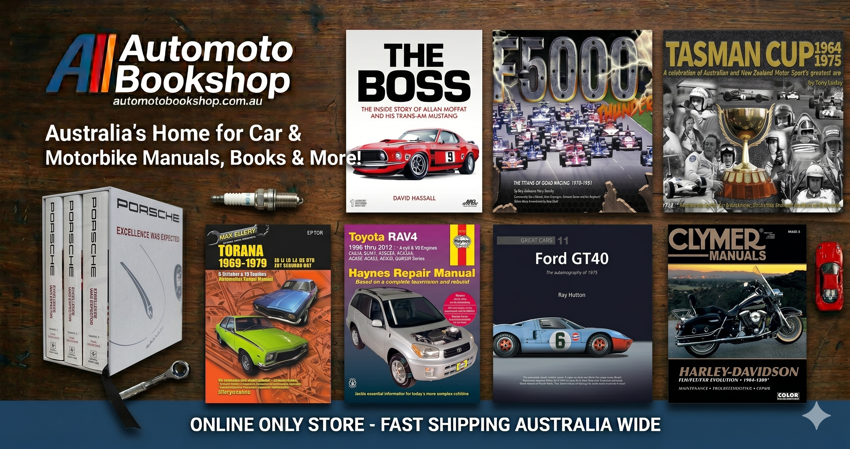 Automoto Bookshop | Car & Motorbike Manuals & Books