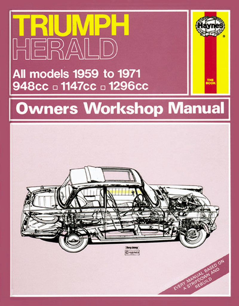 Triumph Herald (59 - 71) up to K Haynes Repair Manual (Classic Reprint)