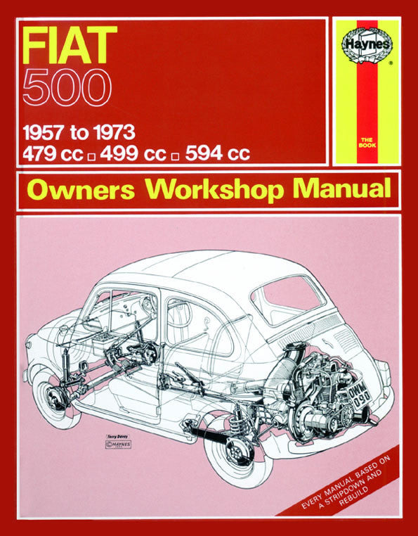Fiat 500 (57 - 73) Haynes Repair Manual