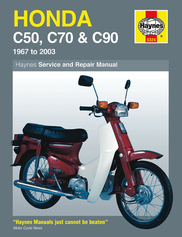 Honda C50, C70 & C90 (67 - 03) Haynes Repair Manual