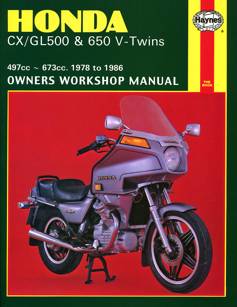Haynes Honda CX/GL500 & 650 V-twins owners workshop manual, 1978–1986