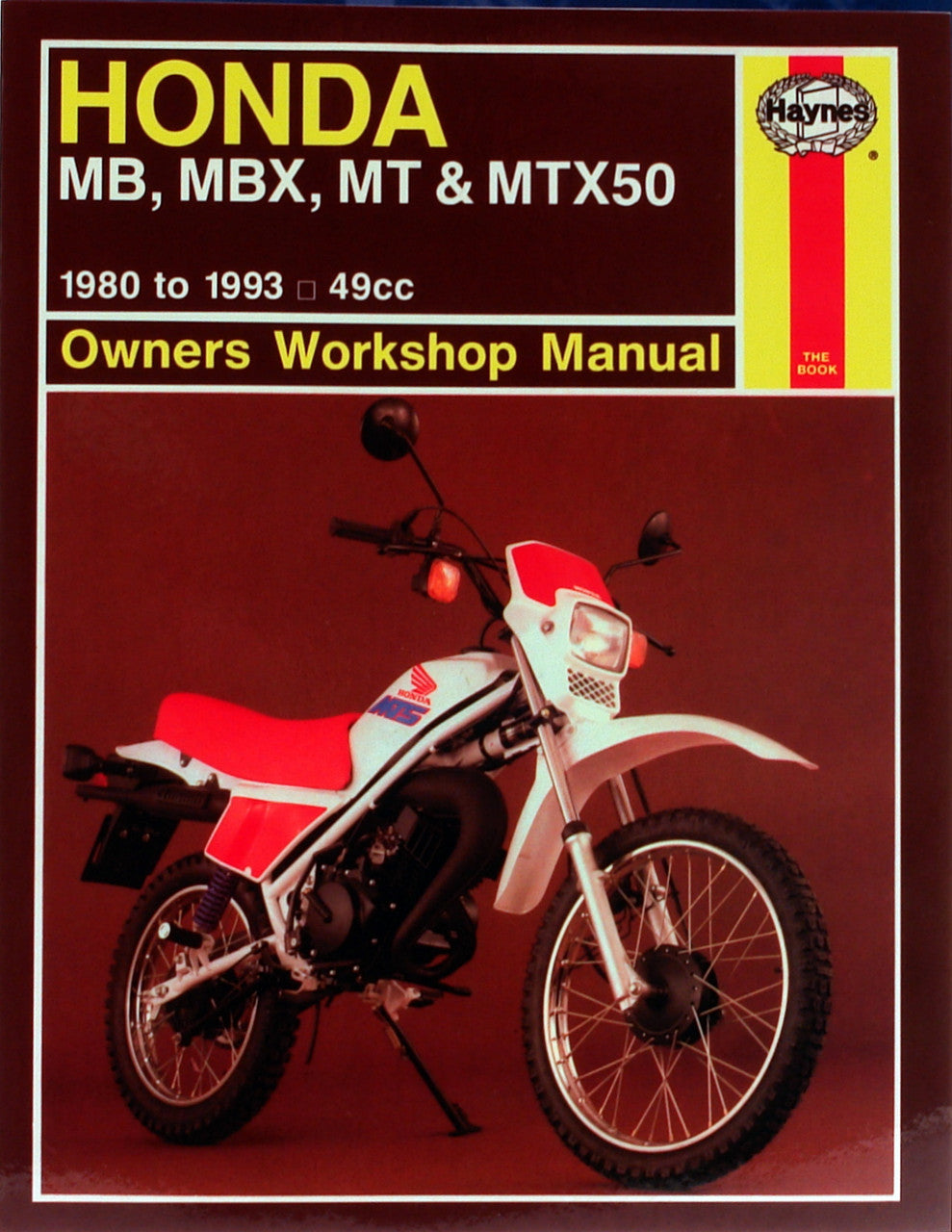 Honda MB, MBX, MT & MTX50 (80-93) Haynes Repair Manual