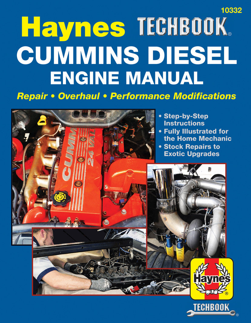 Cummins Diesel Engine Performance Haynes Techbook (9781620923412)