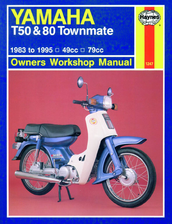 Yamaha T50 & 80 Townmate (83 - 95) Haynes Repair Manual
