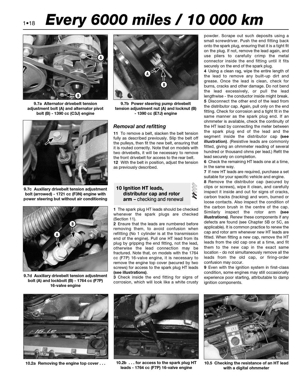 Renault 19 Petrol 1989 - 1996 Haynes Workshop Repair Manual