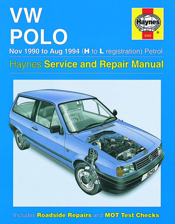 VW Polo Petrol (Nov 90 - Aug 94) Haynes Repair Manual