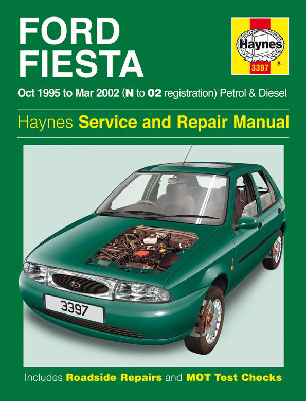 Ford Fiesta Petrol & Diesel (Oct 95 - Mar 02) Haynes Repair Manual