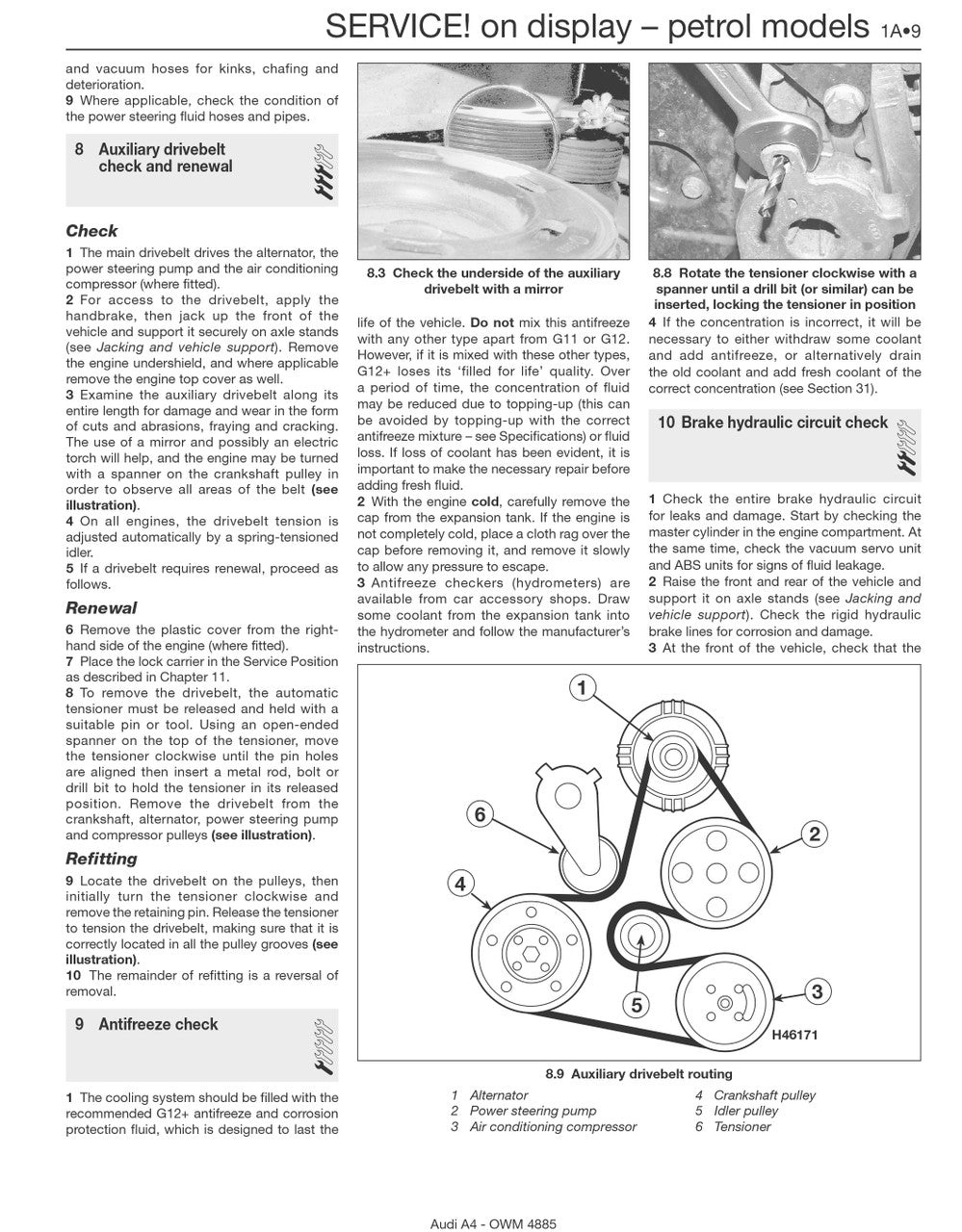 Audi A4 2005 - 2008 Petrol & Diesel Haynes Workshop Manual (4885) (9780857339959)