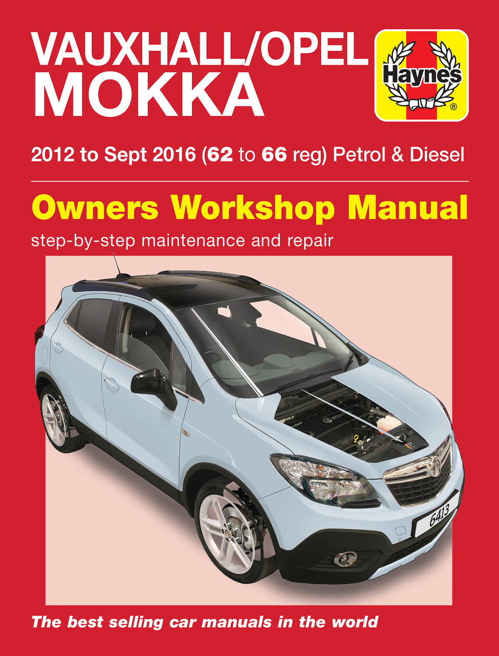 Vauxhall / Opel Mokka Petrol & Diesel 2012 - Sept 2016 Workshop Manual (9781785214134)