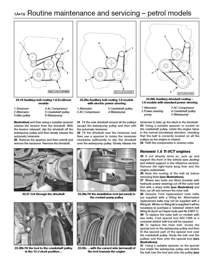 Ford Focus Petrol & Diesel 64 to 18 Oct 2014 - 2018 Haynes Repair Workshop Manual (9781785214172)